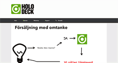 Desktop Screenshot of holodeck.se